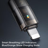 Mcdodo Auto Power Off USB-C to Lightning Transparent Cable (1.2m/1.8m)