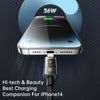 Mcdodo Auto Power Off USB-C to Lightning Transparent Cable (1.2m/1.8m)