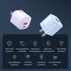 Mcdodo Nano Series C+A 33W Fast Charger