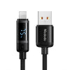 Real-time monitoring of battery level Digial Display 36W Type-C to Lightning Data Cable 1.2m