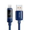 Real-time monitoring of battery level Digial Display 36W Type-C to Lightning Data Cable 1.2m
