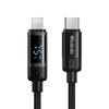 Real-time monitoring of battery level Digial Display 36W Type-C to Lightning Data Cable 1.2m
