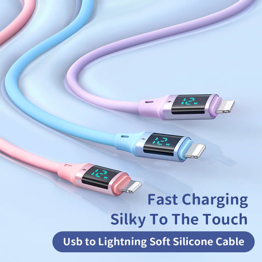 Mcdodo Digital HD Silicone USB-A to Ligthning Cable (1.2M)