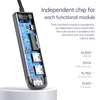 Mcdodo 6 in 1 HUB  HDMI; USB-A 3.0*2; USB-C(PD 100W);  SD/TF Card Slot