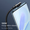 Mcdodo Prism Series Type-C 6A 90 Degree Transparent Data Cable 1.2/1.8m