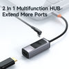 Mcdodo 2 in 1 USB-C HUB (PD100W+RJ45)