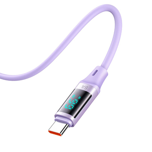 Mcdodo Digital HD Silicone USB-A to USB-C Cable 6A (1.2M)