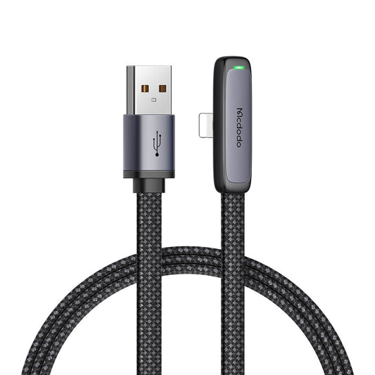 Mcdodo Zebra Lightning Cable (1.2/1.8M, 90 Degree)