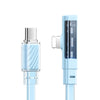 Mcdodo Dichromatic 36W USB-C to Lightning 90 Degree Cable with LED (1.2/1.8M)