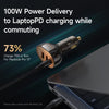 Mcdodo Prism Series 100W USB-C + Dual USB-A Digital Display PD Car Charger