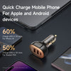 Mcdodo Prism Series 100W USB-C + Dual USB-A Digital Display PD Car Charger