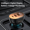 Mcdodo Prism Series 100W USB-C + Dual USB-A Digital Display PD Car Charger