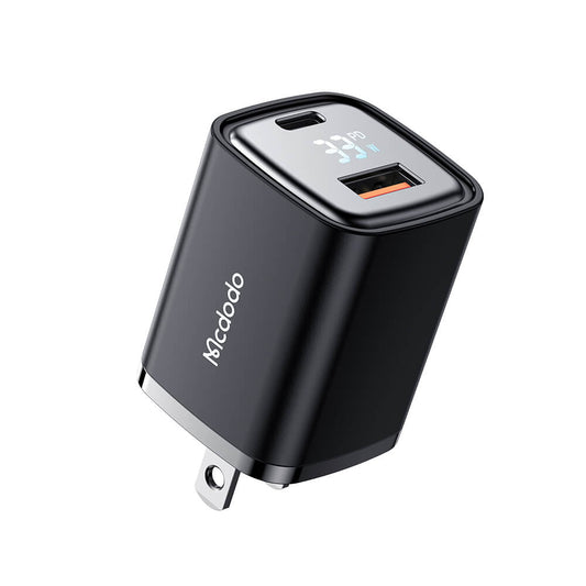 Mcdodo 33W PD+QC Charger (US/UK/EU Plug, Digital Display)