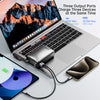 Mini 67W Power Bank Mcdodo 20000mAh Powerbank fast charging USB C 3-Port PD3.0 External Battery Mobile Charger with 60W Charging Cable for MacBook Dell XPS iPad iPhone 15 14 13 Pro Mini Samsung Switch