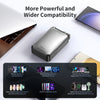 Mini 67W Power Bank Mcdodo 20000mAh Powerbank fast charging USB C 3-Port PD3.0 External Battery Mobile Charger with 60W Charging Cable for MacBook Dell XPS iPad iPhone 15 14 13 Pro Mini Samsung Switch