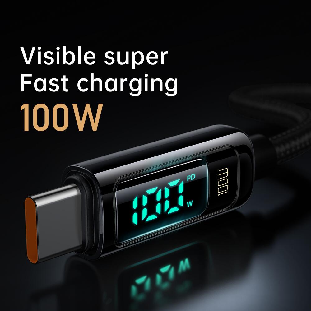 Mcdodo Digital Pro 100W Auto Power Off USB-C to USB-C Transparent Data –  Mcdodo Online