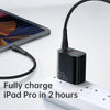 Mcdodo 33W 1C+1A Fast Charger+ 60W C to C Cable