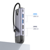 Mcdodo 10 in 1 HUB  HDMI; USB-A 2.0*2; USB-A 3.0*2; VGA USB-C(PD 100W); Gigabit LAN; SD/TF Card Slot