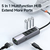 Mcdodo 5 in 1 USB-C HUB (USB3.0x3+PD100W+RJ45)